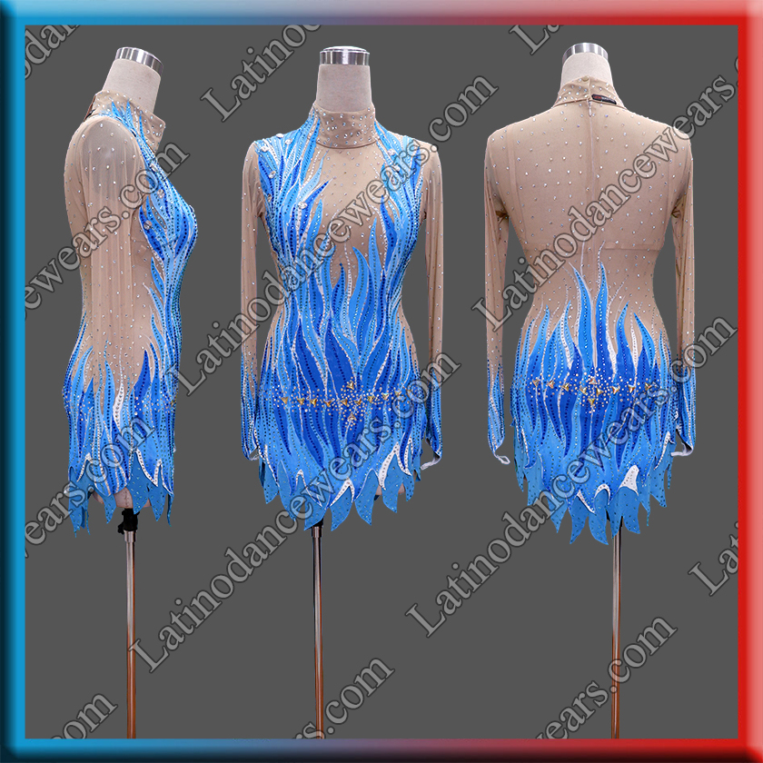 LATIN SALSA COMPETITION DRESS LDW (LS476)