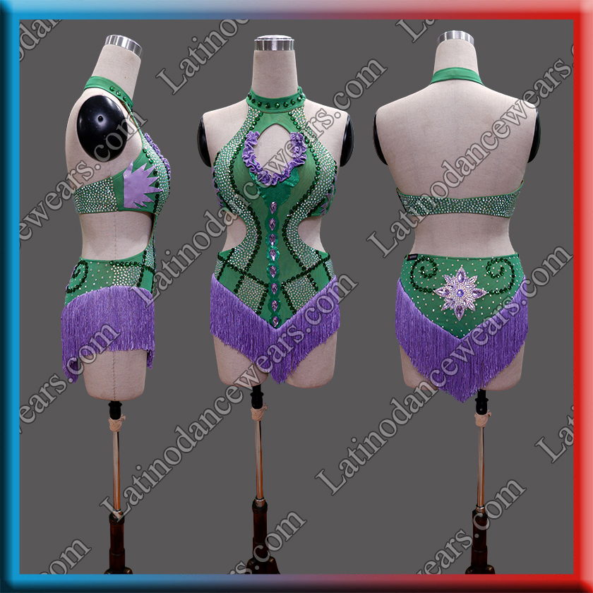 LATIN SALSA COMPETITION DRESS LDW (LT3239)