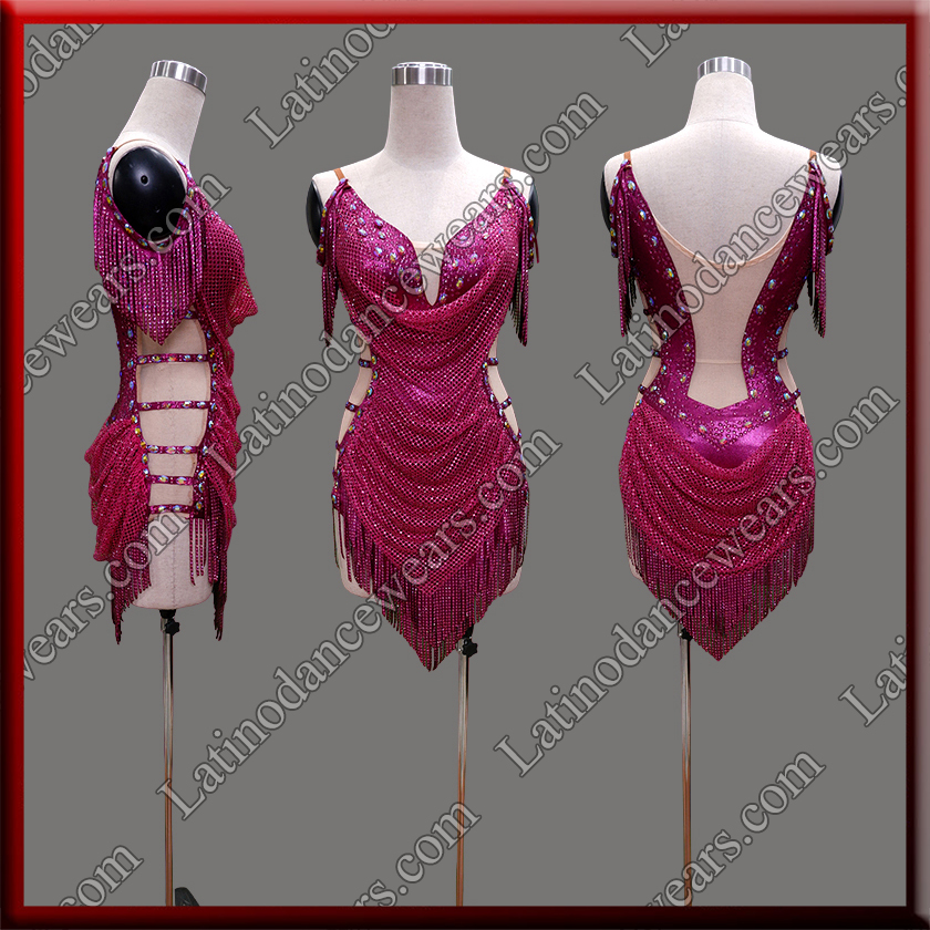 LATIN SALSA COMPETITION DRESS LDW (LT2025)