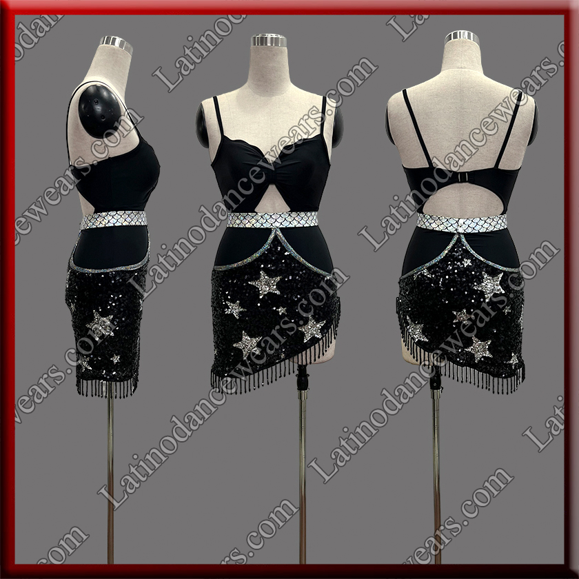 LATIN SALSA COMPETITION DRESS LDW (LT2035)
