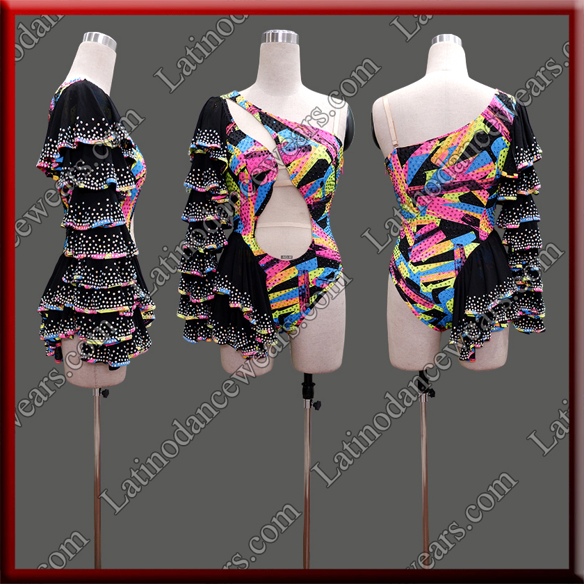 LATIN SALSA COMPETITION BODYSUIT LDW (LS478)
