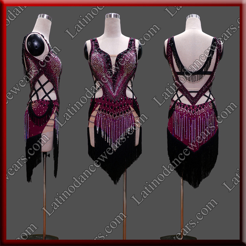 LATIN SALSA COMPETITION DRESS LDW (LT2046)