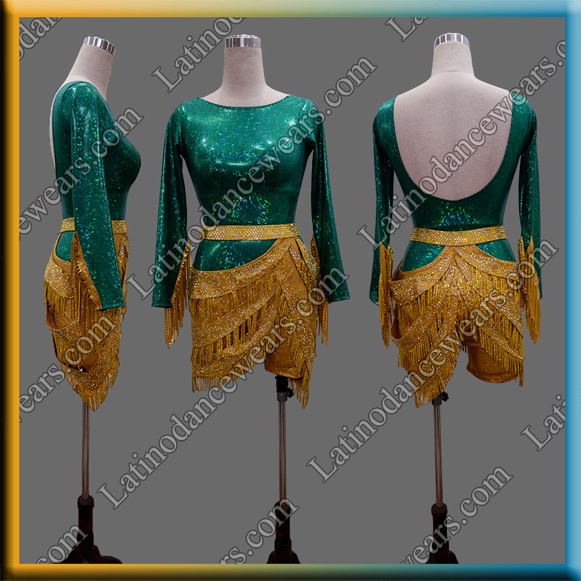 LATIN SALSA COMPETITION DRESS LDW (LT2050)