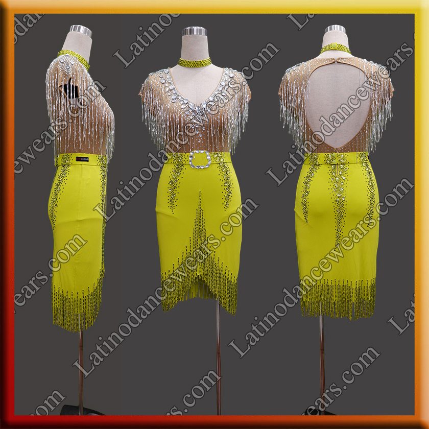 LATIN SALSA COMPETITION DRESS LDW (LT3243)