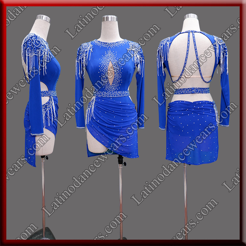 LATIN SALSA COMPETITION DRESS LDW (LT3615A)