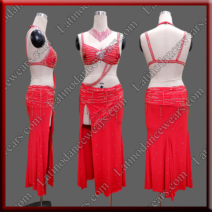 BALLROOM LATIN COMPETITION 2 IN 1 DRESS LDW (LT2072)