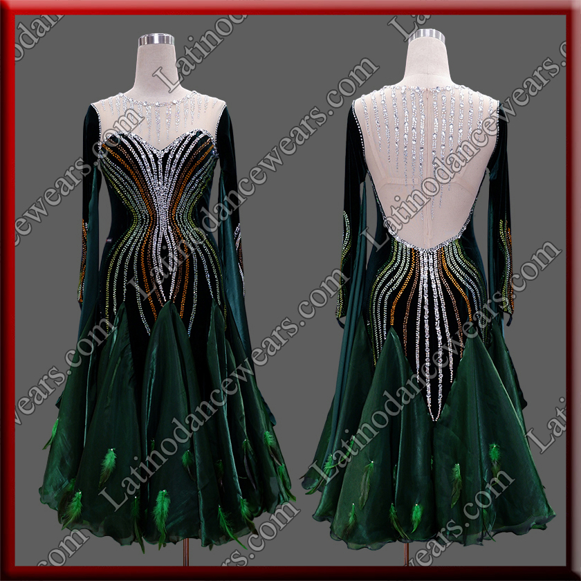 BALLROOM COMPETITION DRESS LDW (ST3542)