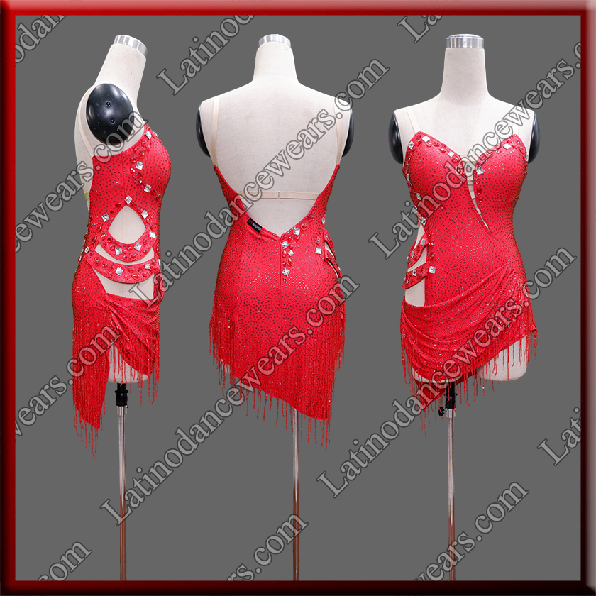 LATIN SALSA COMPETITION DRESS LDW (LT3213A)