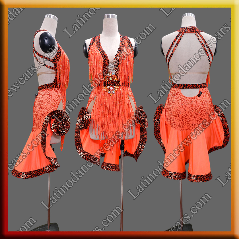 LATIN SALSA COMPETITION DRESS LDW (LS490)