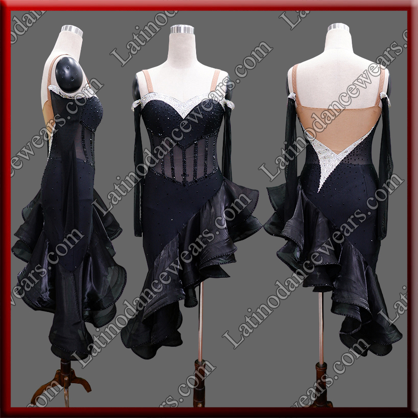 LATIN SALSA COMPETITION DRESS LDW (LT2087)