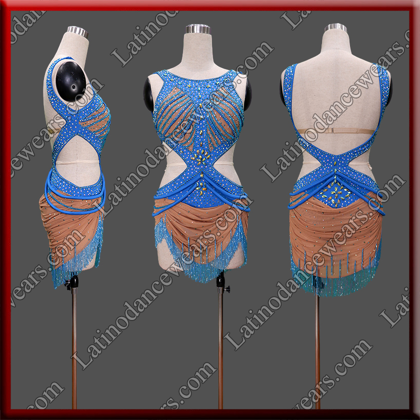 LATIN SALSA COMPETITION DRESS LDW (LT3245)