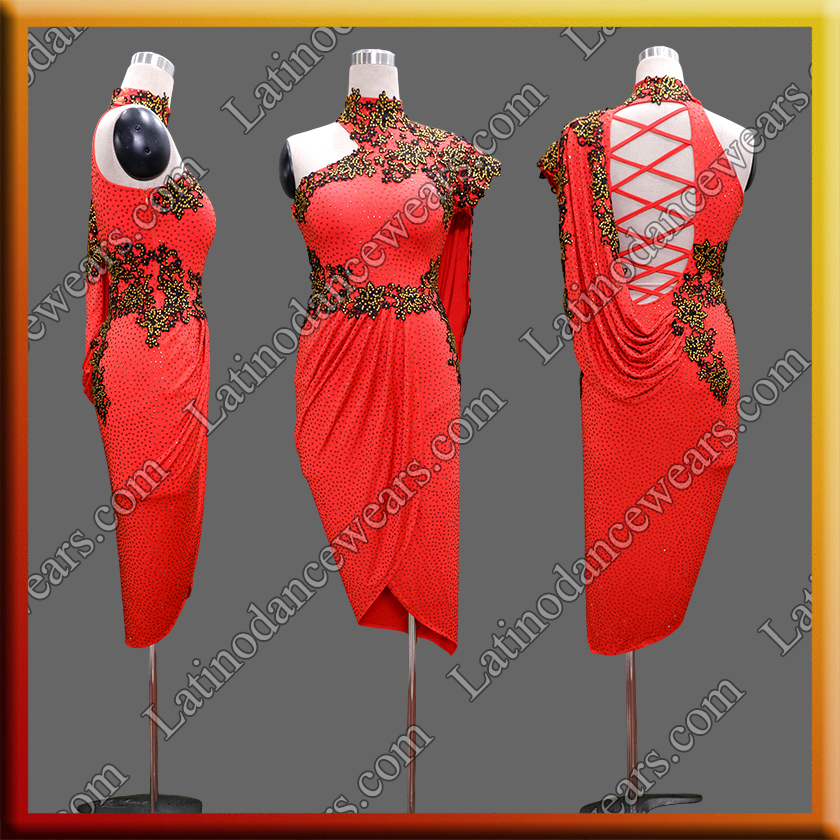 LATIN SALSA COMPETITION DRESS LDW (LT3246)