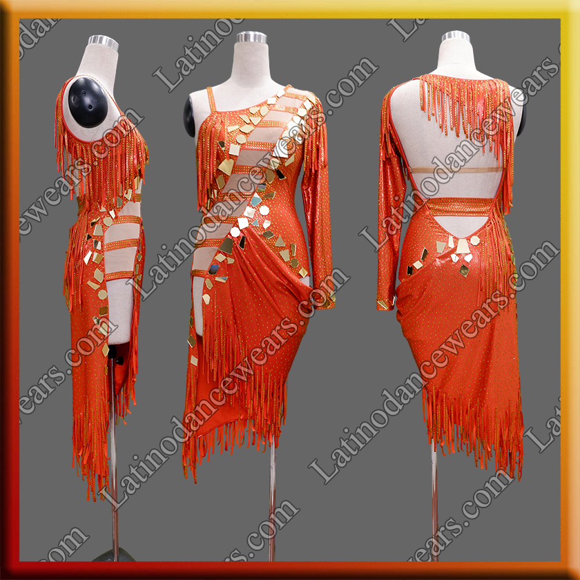 LATIN SALSA COMPETITION DRESS LDW (LT3247)