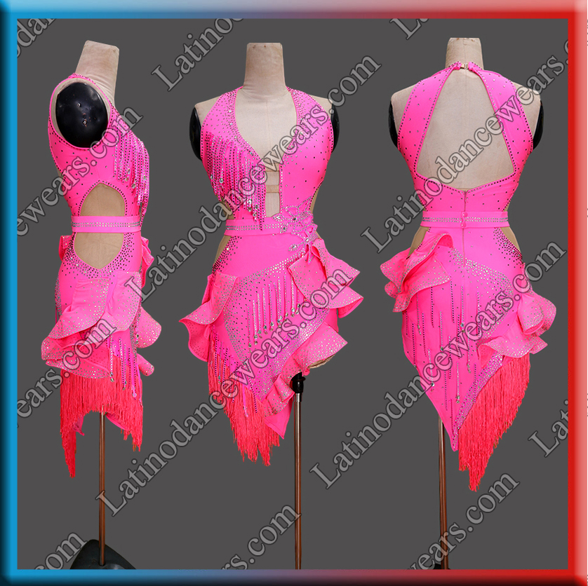LATIN SALSA COMPETITION DRESS LDW (LT1582A)