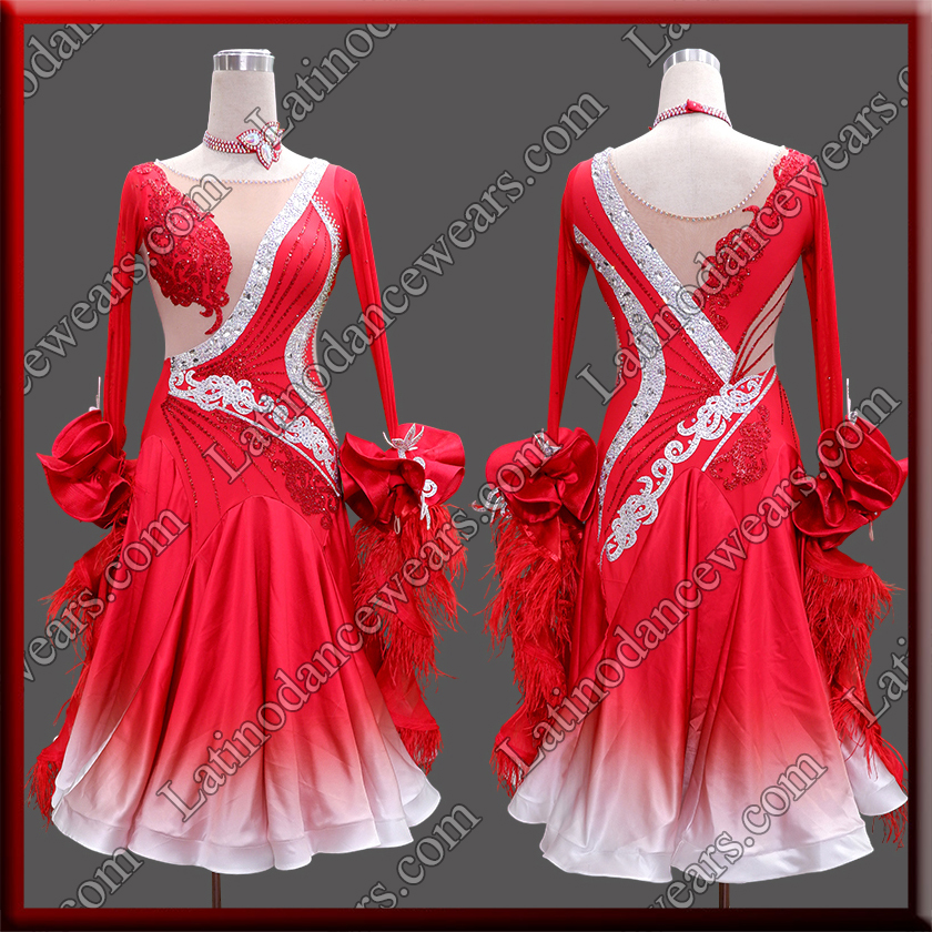 BALLROOM COMPETITION DRESS LDW (ST478)