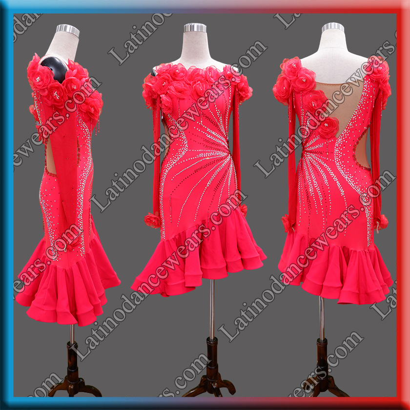 LATIN SALSA COMPETITION DRESS LDW (LT2100)