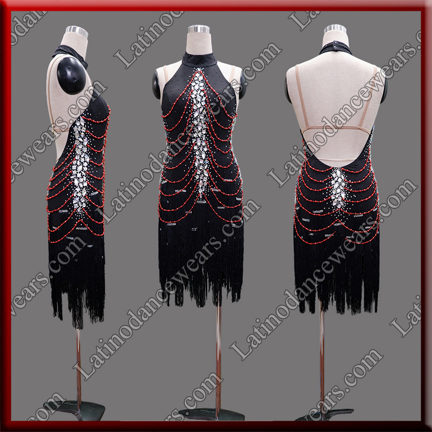 LATIN SALSA COMPETITION DRESS LDW (VL818)