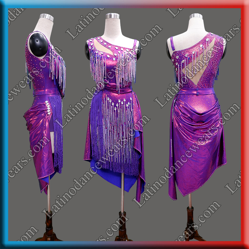LATIN SALSA COMPETITION DRESS LDW (LT1764B)