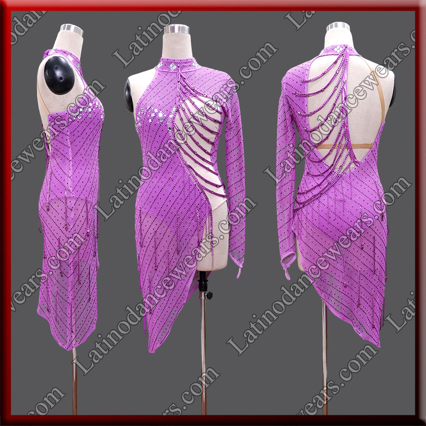 LATIN SALSA COMPETITION DRESS LDW (LT1815A)