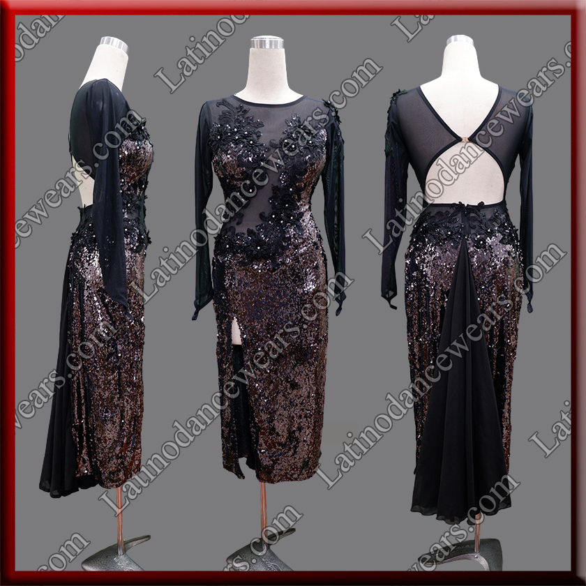 LATIN SALSA COMPETITION DRESS LDW (LT3259)