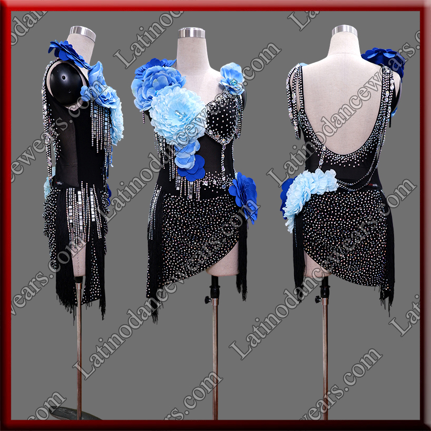 LATIN SALSA COMPETITION DRESS LDW (LT2033A)