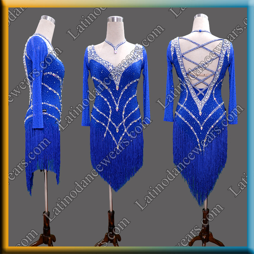 LATIN SALSA COMPETITION DRESS LDW (LS484)