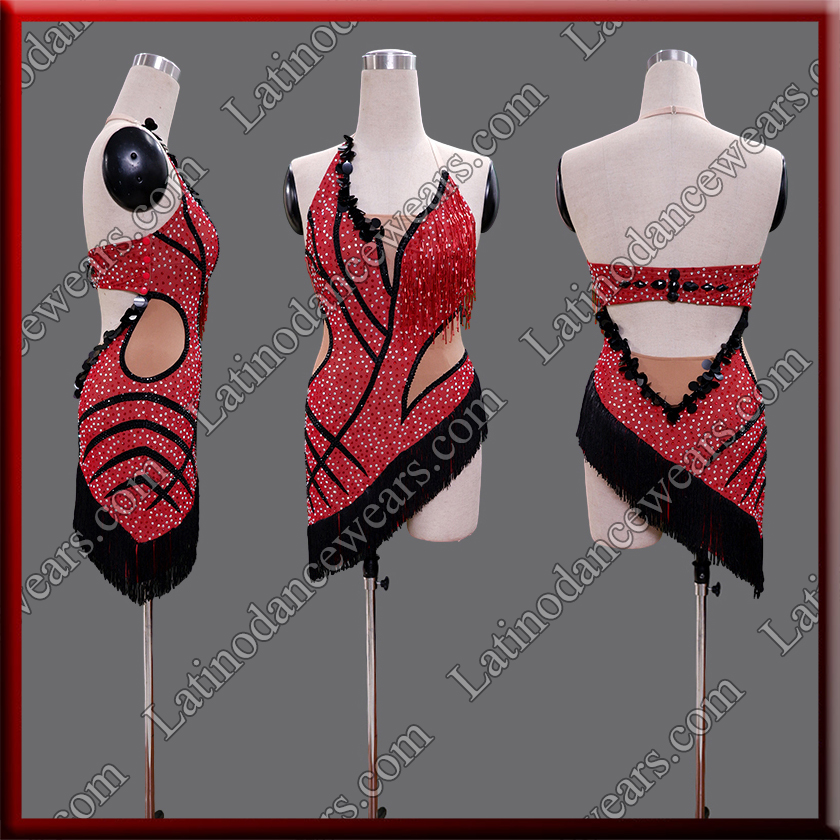 LATIN SALSA COMPETITION DRESS LDW (LS485)