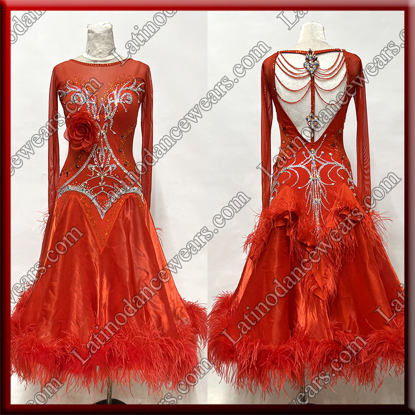 BALLROOM COMPETITION DRESS LDW (ST486)