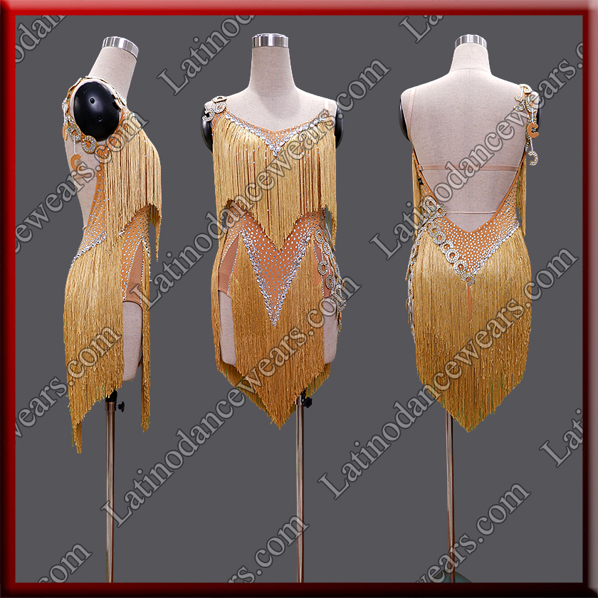 LATIN SALSA COMPETITION DRESS LDW (LS501)