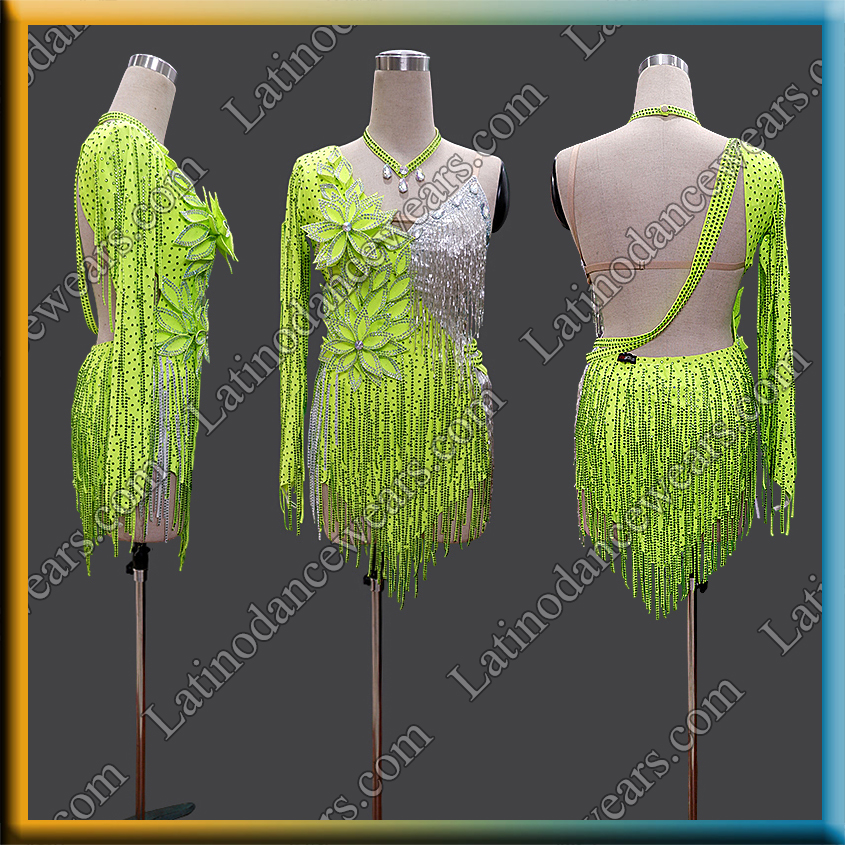 LATIN SALSA COMPETITION DRESS LDW (LS502)