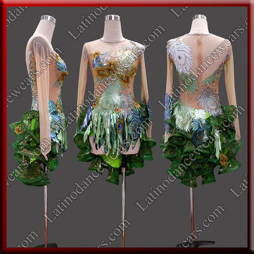 LATIN SALSA COMPETITION DRESS LDW (LT2131)