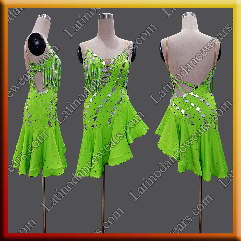 LATIN SALSA COMPETITION DRESS LDW (LT3264)