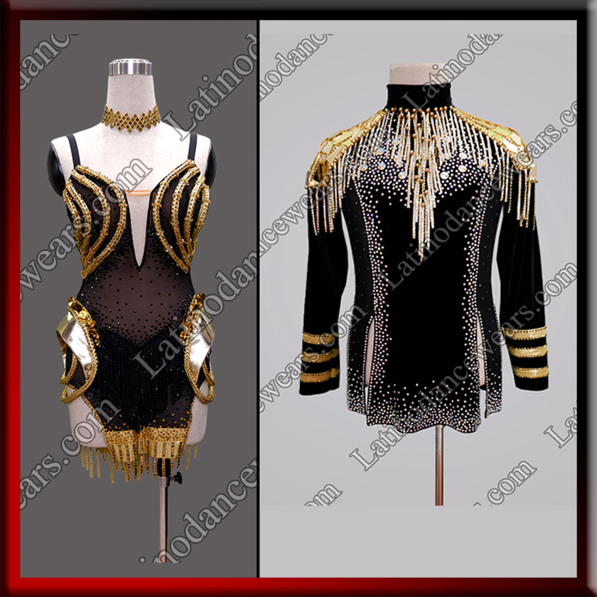 LATIN SALSA COMPETITION FOR COUPLE DRESS-SHIRT LDW (LT1967/B521)