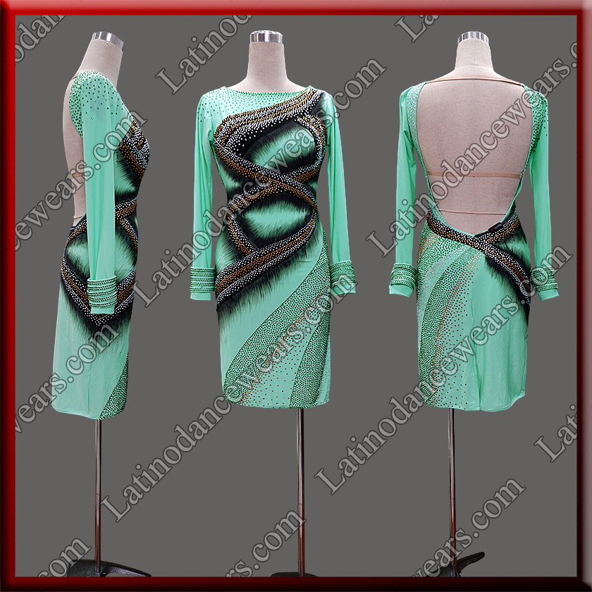 LATIN SALSA COMPETITION DRESS LDW (LS504)