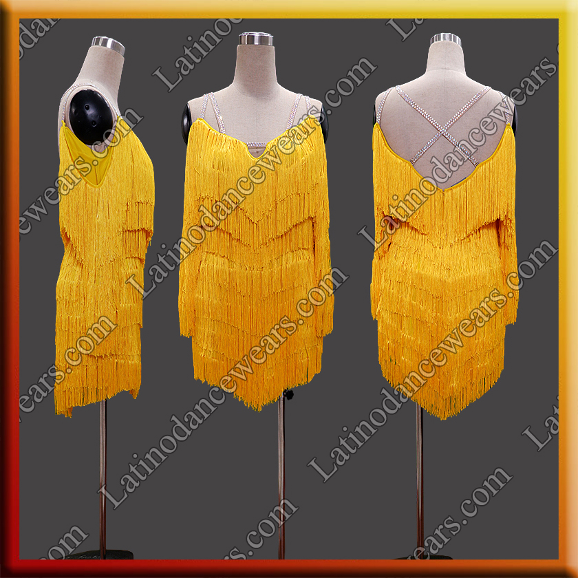 LATIN SALSA COMPETITION DRESS LDW (LT3637)