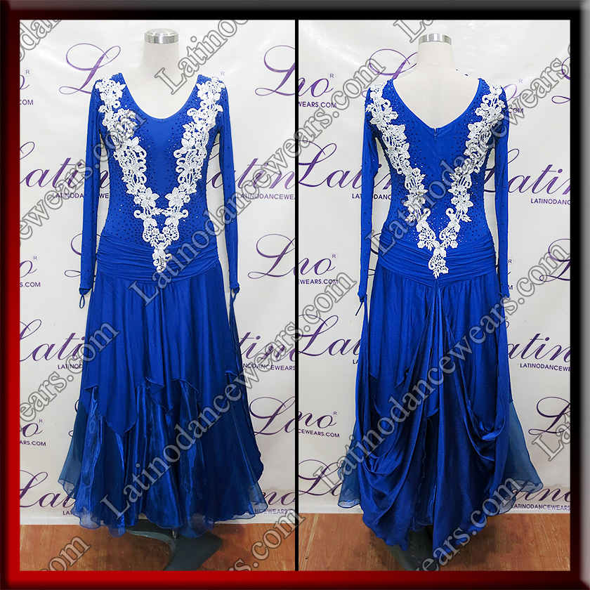 BALLROOM COMPETITION DRESS LDW SIZE M (VS201)