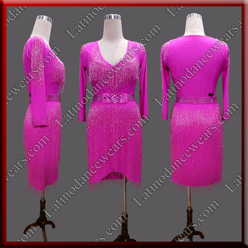 LATIN SALSA COMPETITION DRESS LDW (LT3604A)