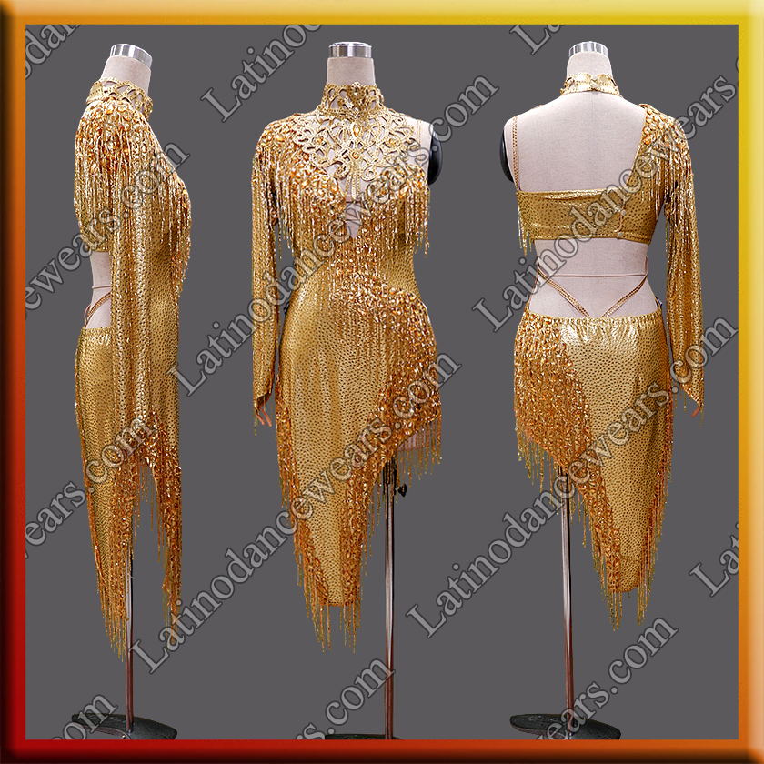 LATIN SALSA COMPETITION DRESS LDW (LS373E)