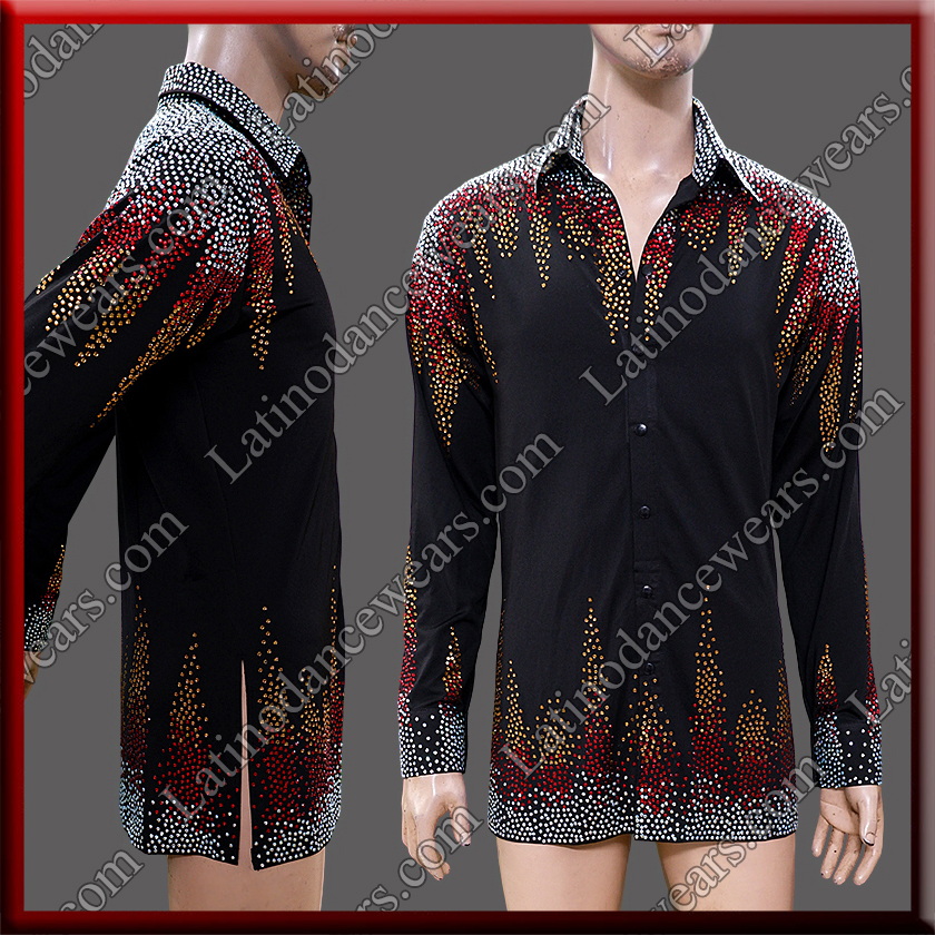 MAN LATIN SALSA SHIRT LDW (B3031)