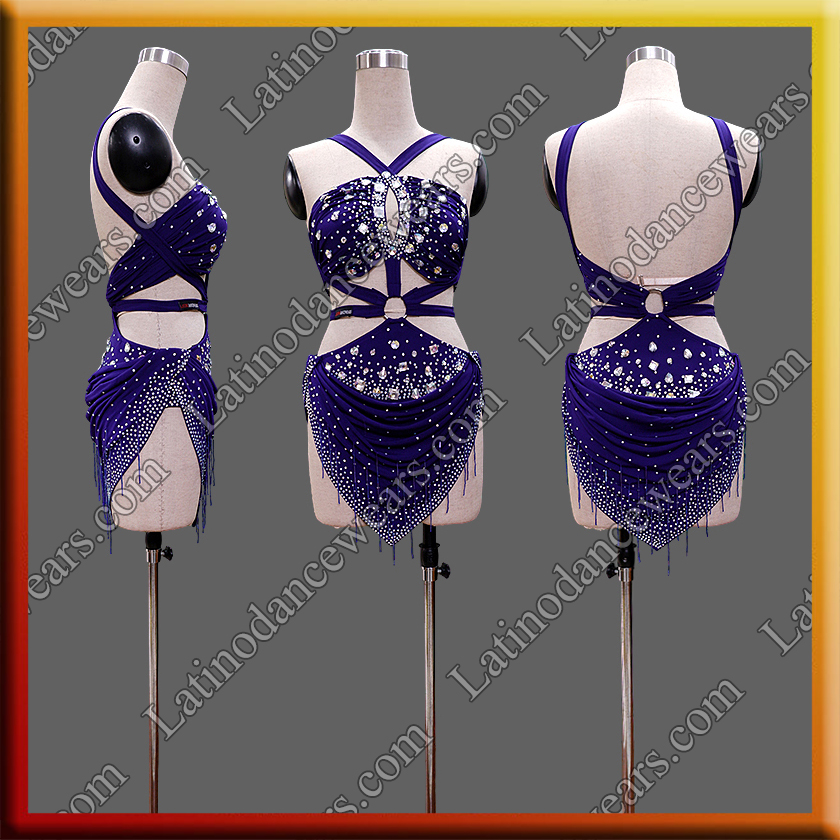 LATIN SALSA COMPETITION DRESS LDW (AL141)