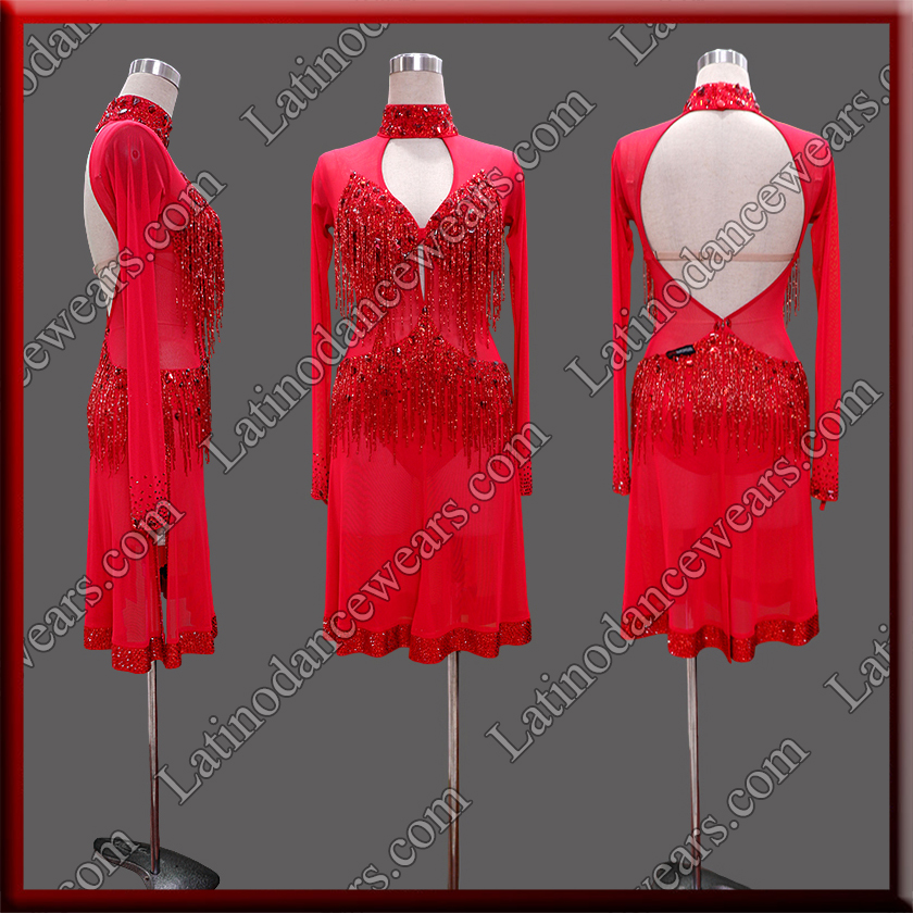LATIN SALSA COMPETITION DRESS LDW (LS507)