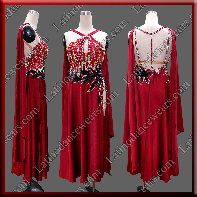BALLROOM COMPETITION DRESS LDW (ST1097)