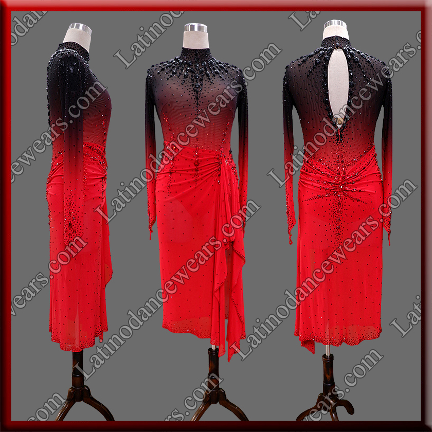 LATIN SALSA COMPETITION DRESS LDW (LT3280)