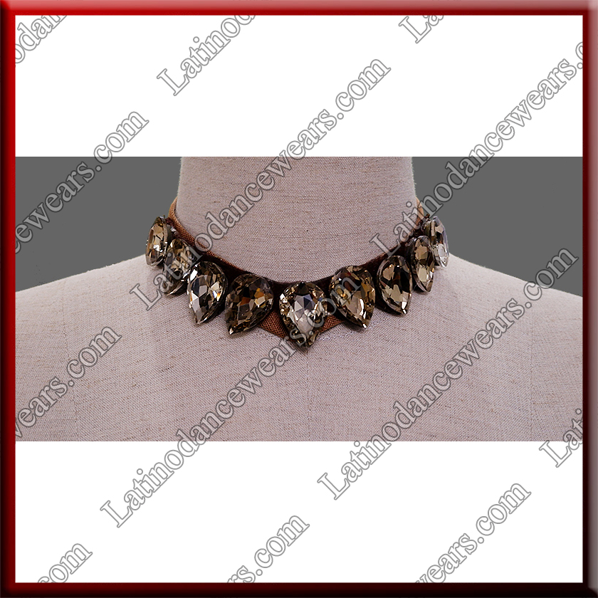 WOMAN LATIN SALSA BALLROOM NECKLACE (NEC124)