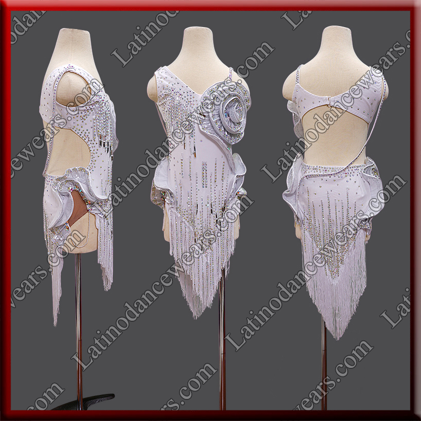 JUNIOR LATIN SALSA COMPETITION DRESS LDW (LK129)