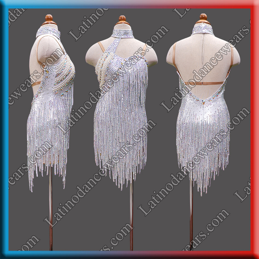 JUNIOR LATIN SALSA COMPETITION DRESS LDW (LK130)