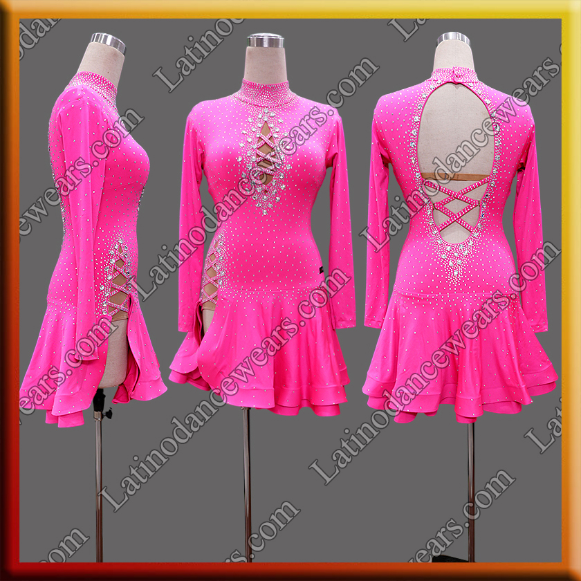 LATIN SALSA COMPETITION DRESS LDW (LT3284)