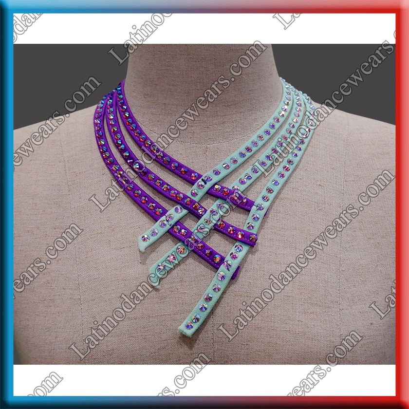 WOMAN LATIN SALSA BALLROOM NECKLACE (NEC126)