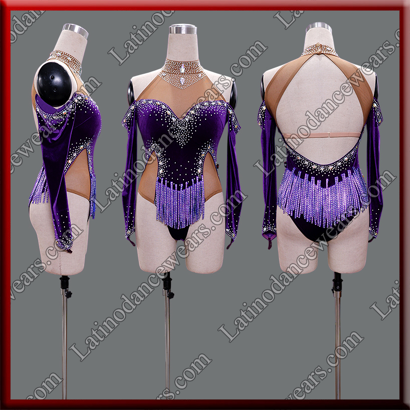 LATIN SALSA COMPETITION BODYSUIT LDW (LT2139A)