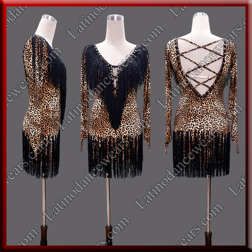 LATIN SALSA COMPETITION DRESS LDW (LT3634A)